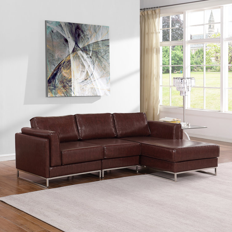 17 Stories 2 - Piece Upholstered Sectional - Wayfair Canada